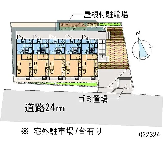 ★手数料０円★鳥取市古海 月極駐車場